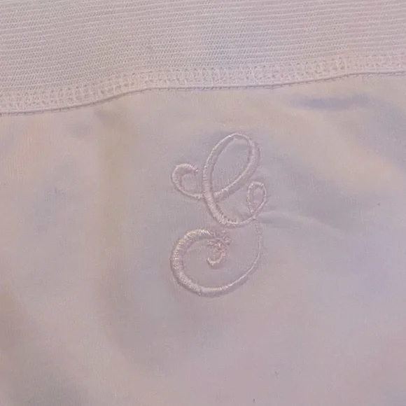 GANNI Embroidered Organic Cotton Jersey 2 High Rise Briefs - Women’s Sizes M & L